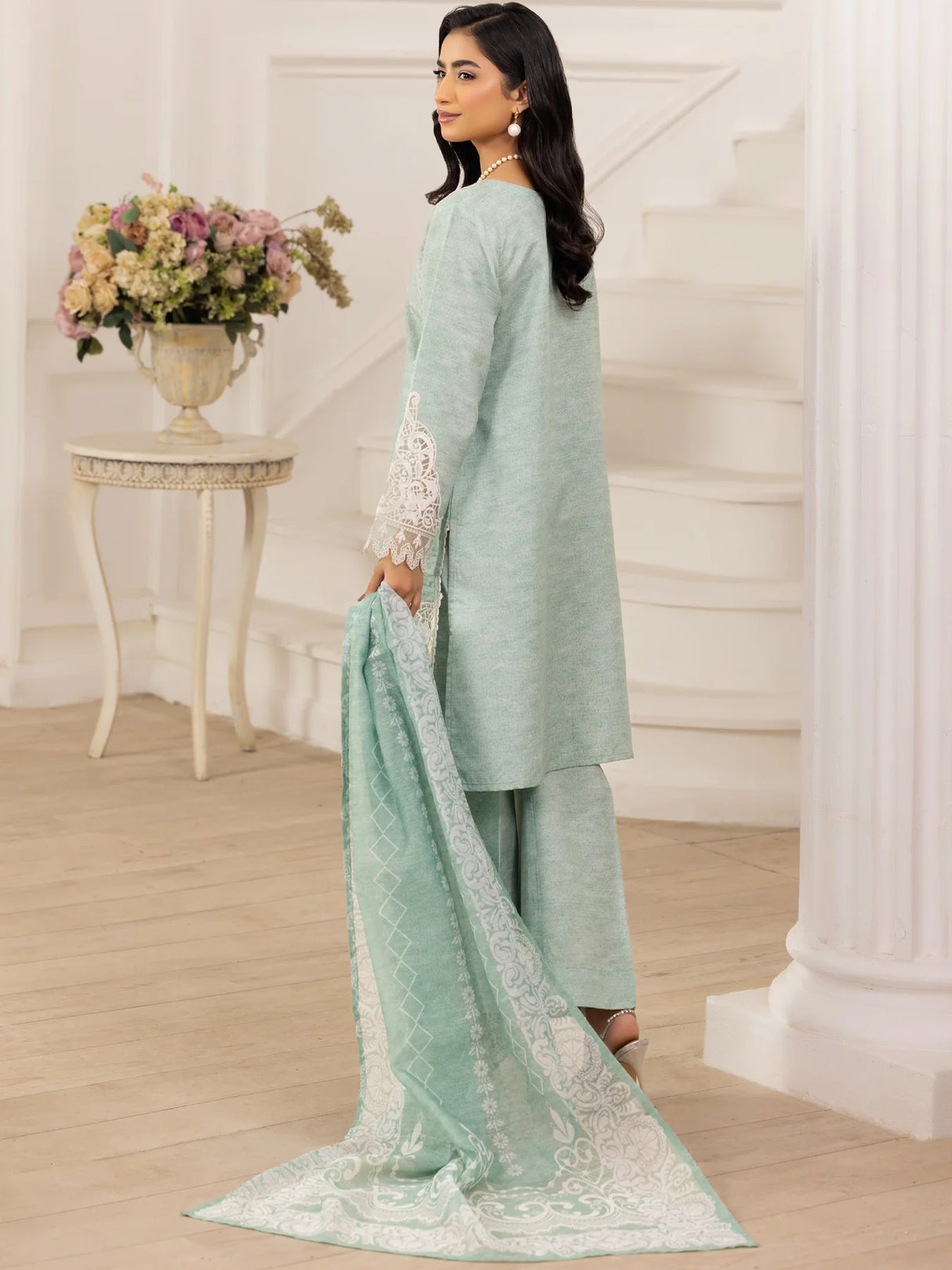 Mohagni Luxury  Embroidered Lawn