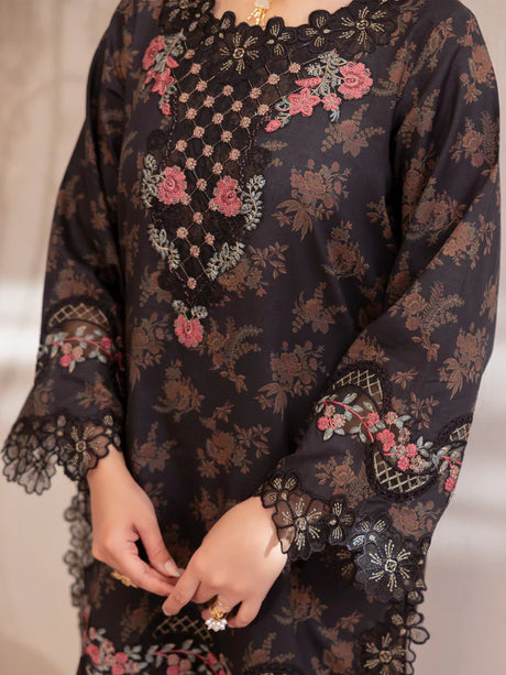Mohagni Luxury  Embroidered Lawn