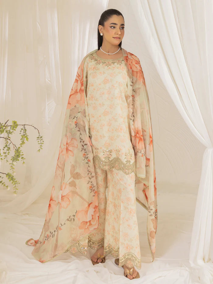 Mohagni Luxury  Embroidered Lawn