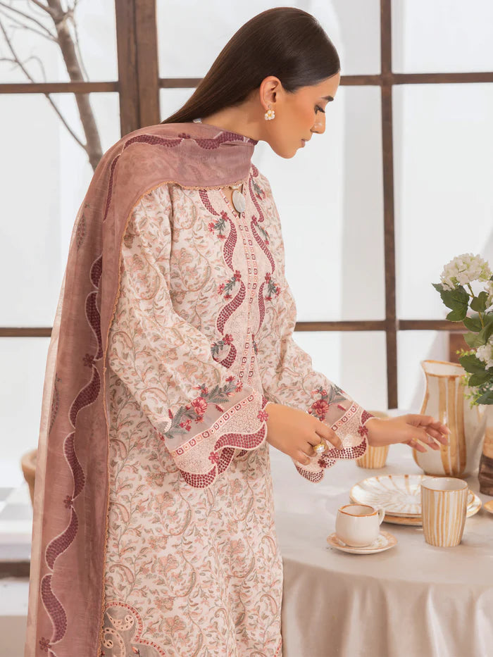 Mohagni Luxury  Embroidered Lawn