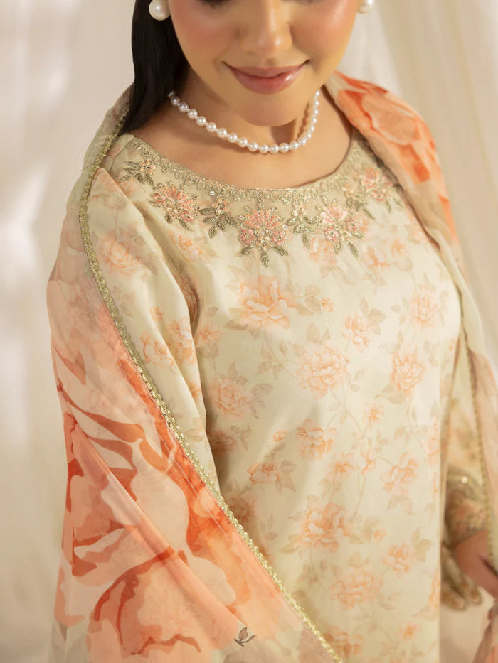 Mohagni Luxury  Embroidered Lawn