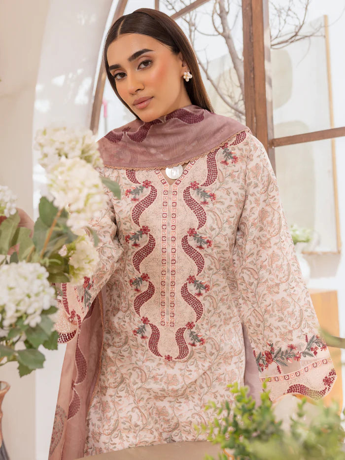 Mohagni Luxury  Embroidered Lawn