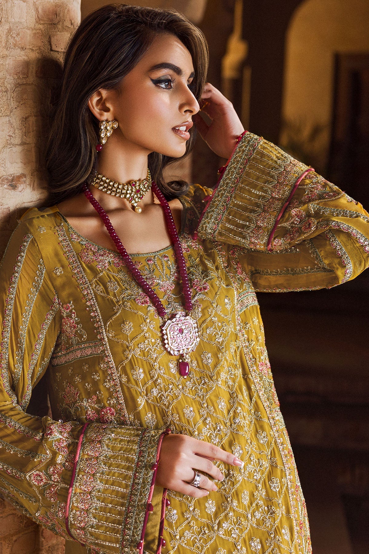 MOTIFZ EMBROIDERED BEMBERG CHIFFON COLLECTION