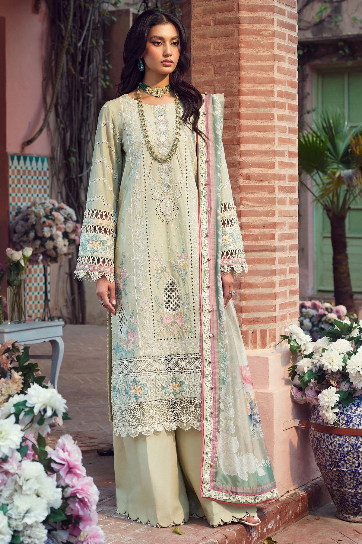 Motifz Embroidered Lawn Suit