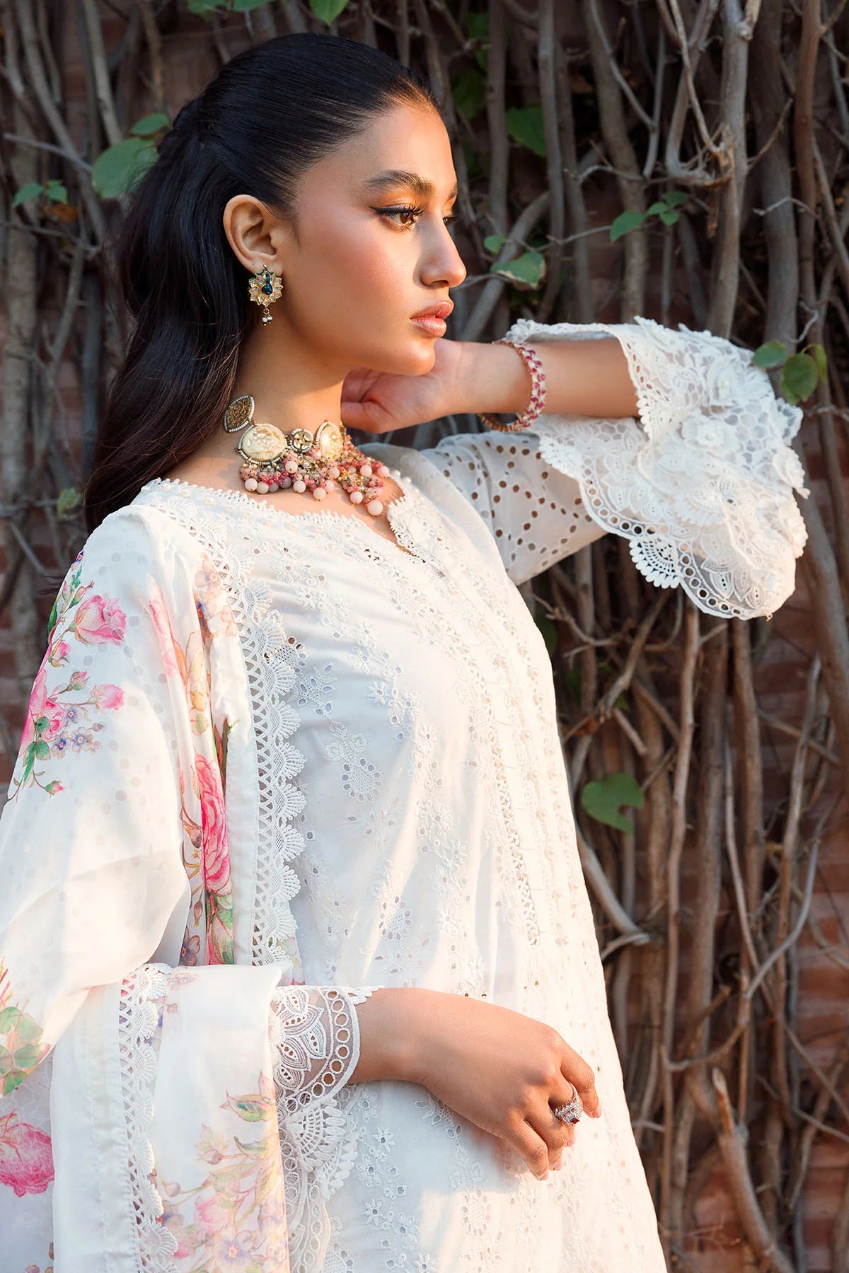 Motifz Embroidered Lawn Suit