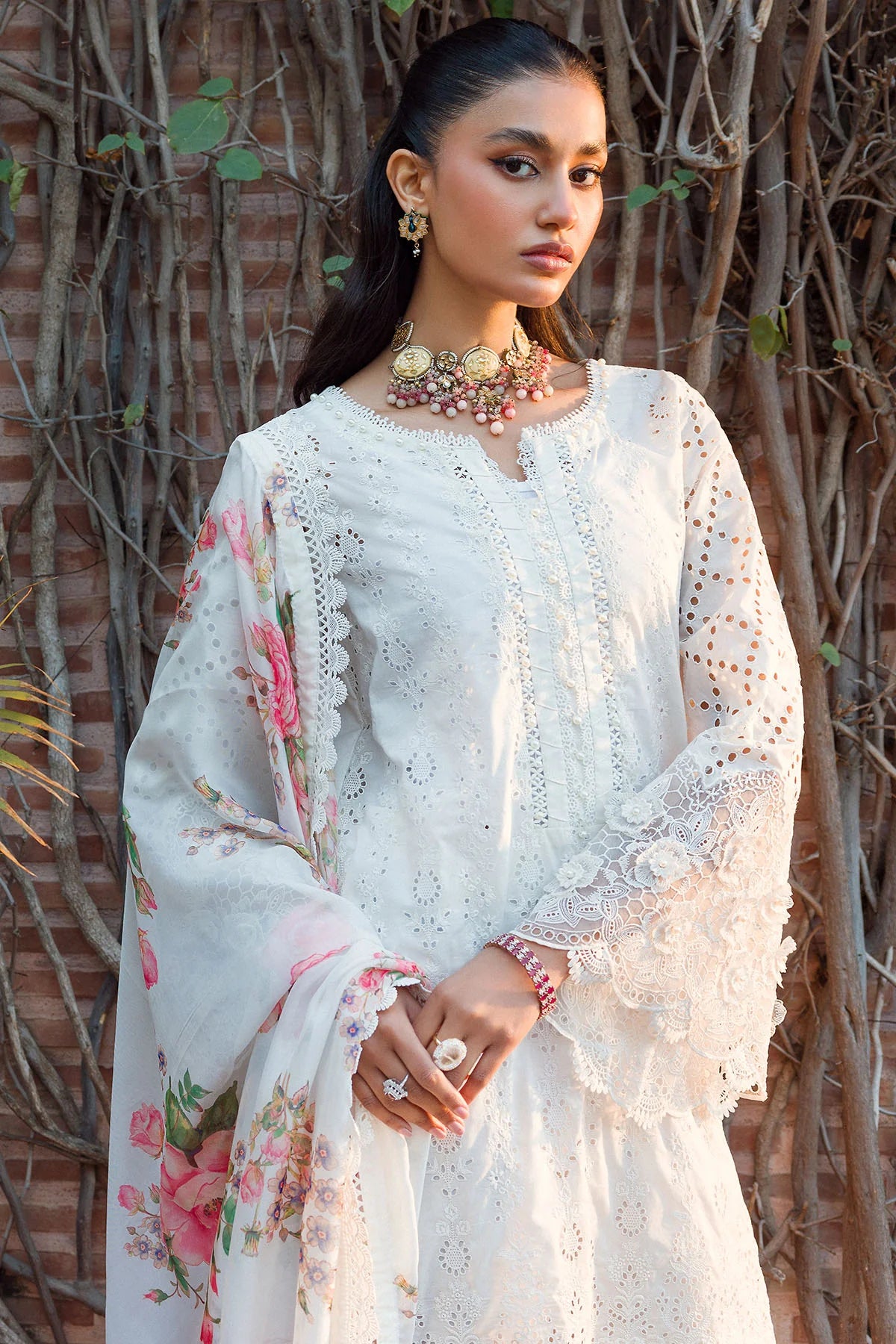 Motifz Embroidered Lawn Suit
