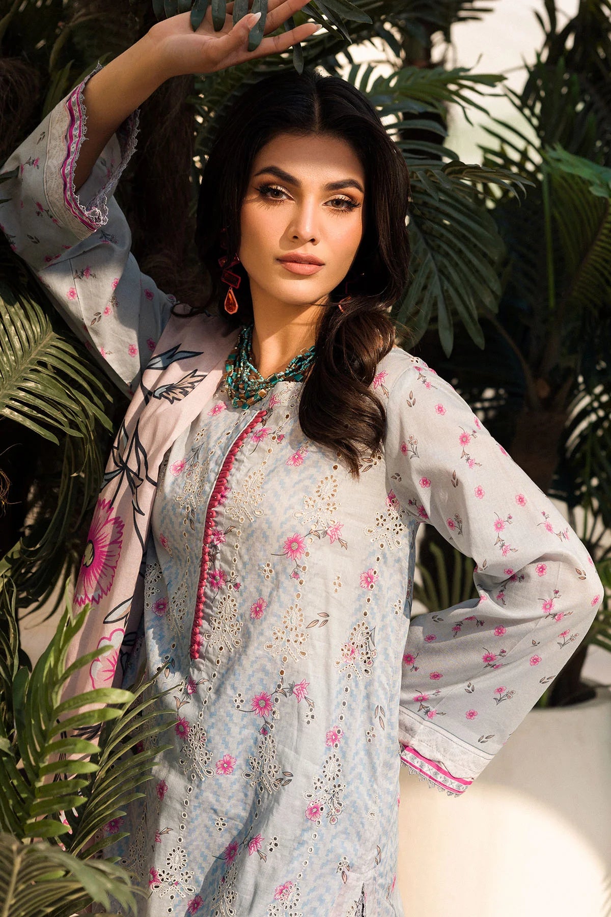 Motifz Embroidered Lawn Suit