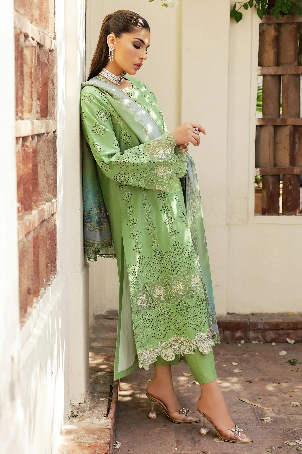 Motifz Embroidered Lawn Suit