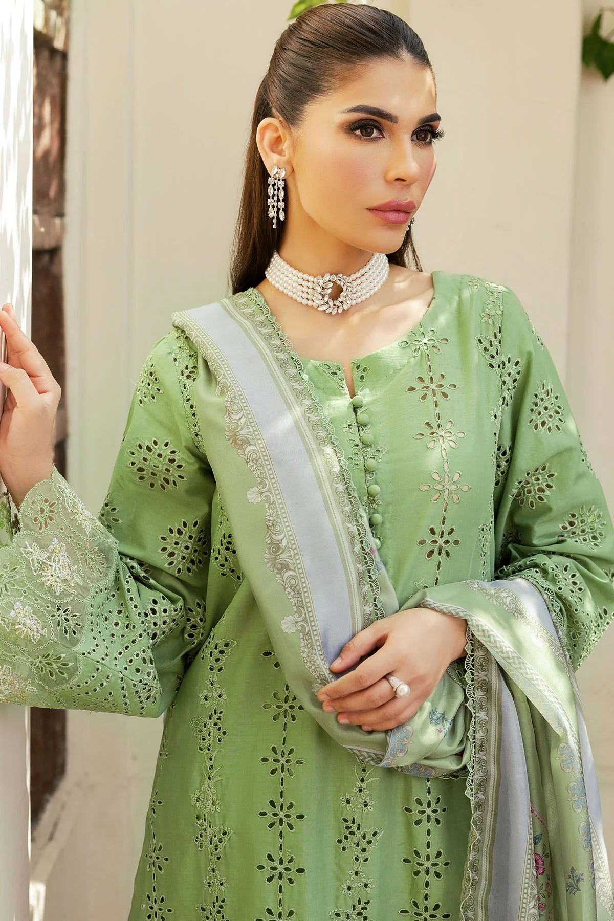 Motifz Embroidered Lawn Suit