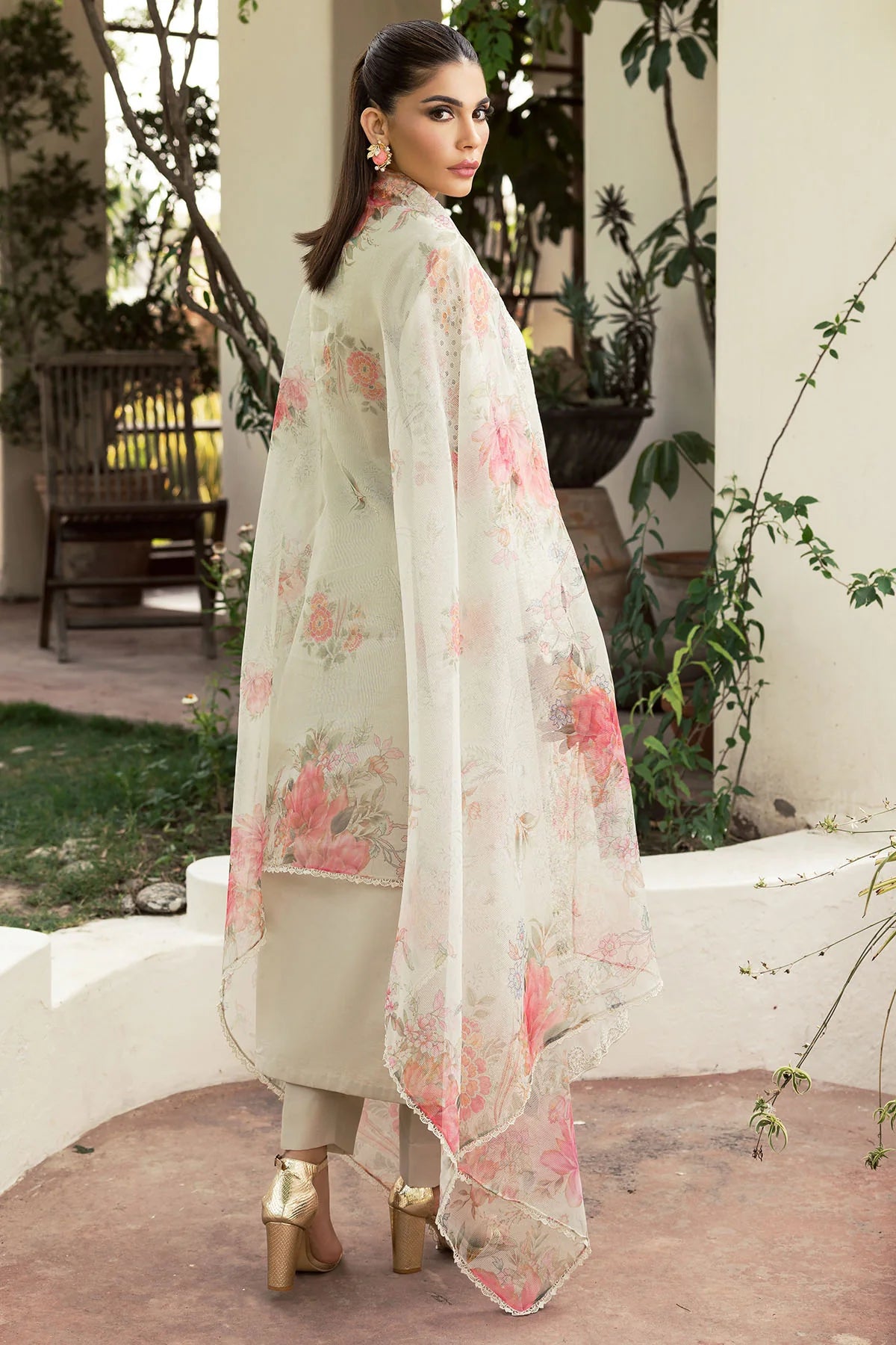 Motifz Embroidered Lawn Suit