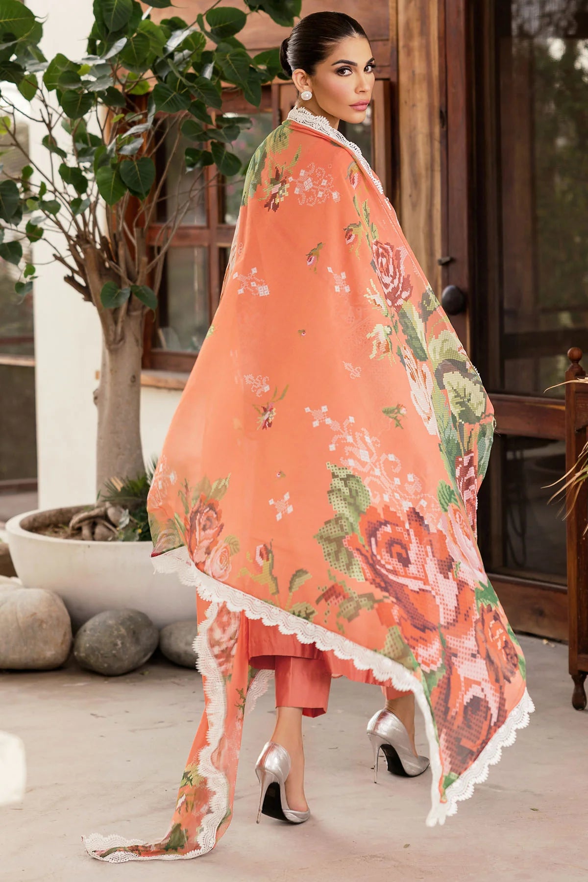 Motifz Embroidered Lawn Suit