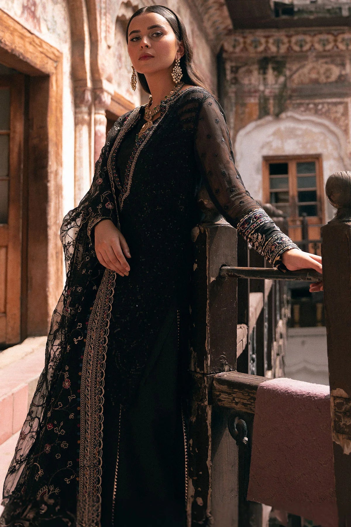 MOTIFZ EMBROIDERED CRINKLE CHIFFON COLLECTION
