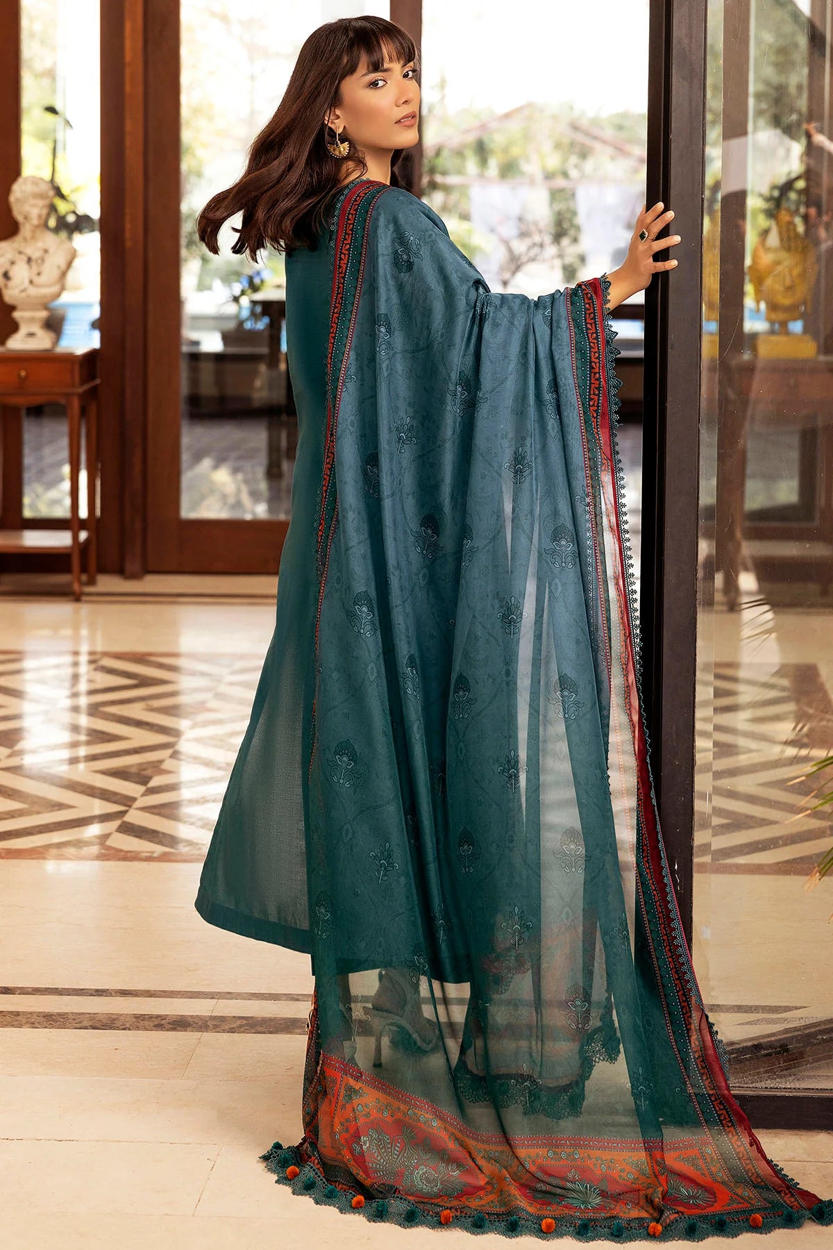 Motifz Embroidered Lawn Suit