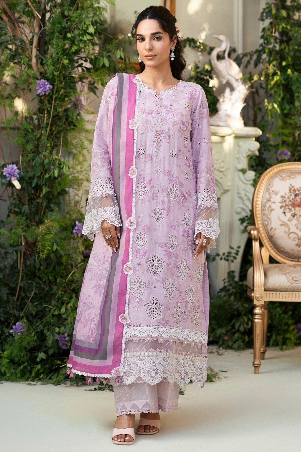 Motifz Embroidered Lawn Suit