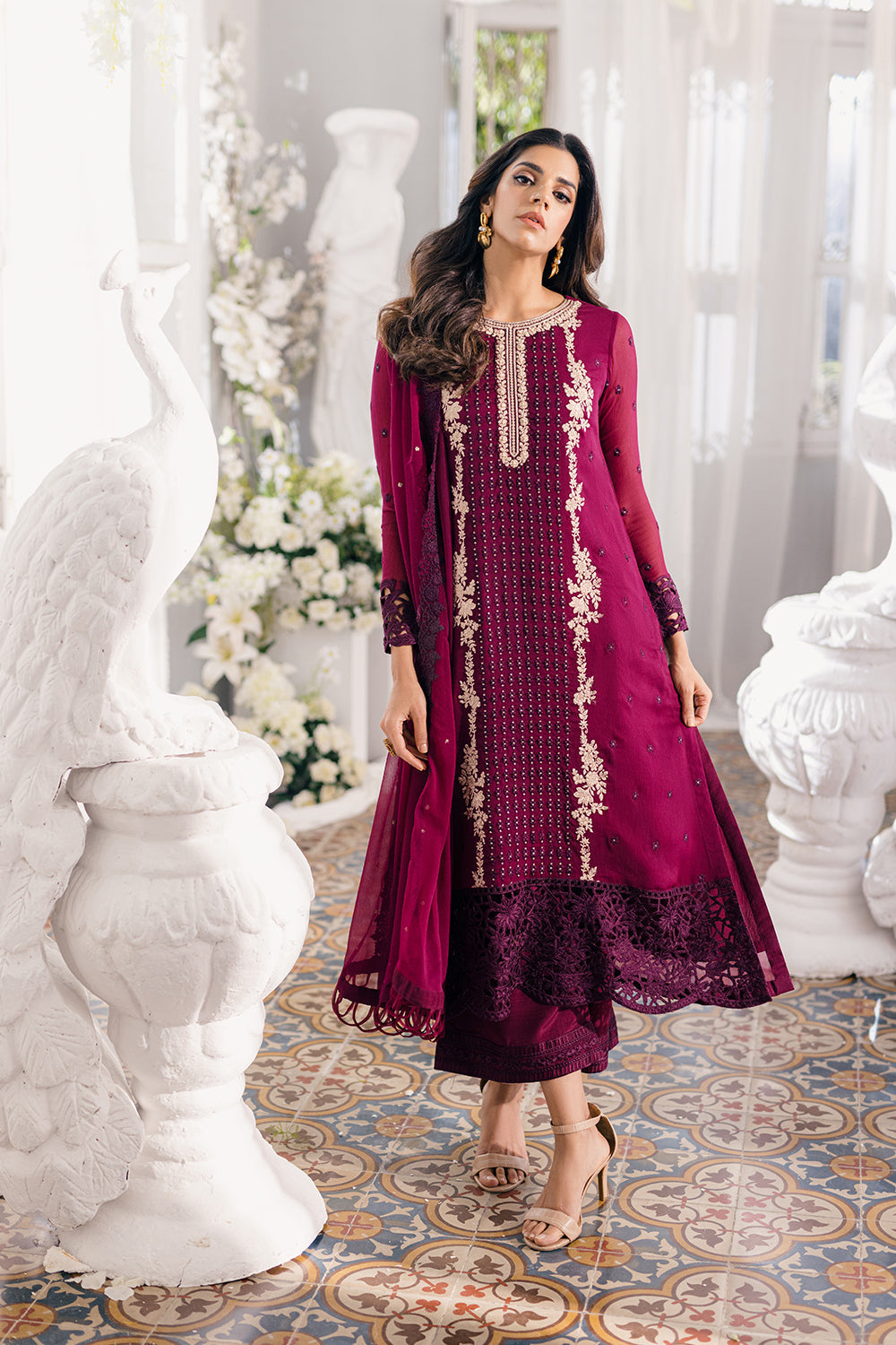 Azure Luxury Embroidered Collection