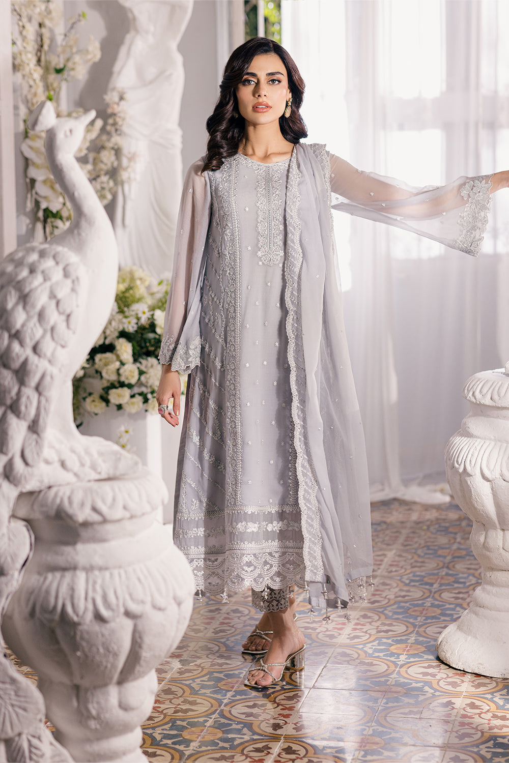 Azure Luxury Embroidered Collection