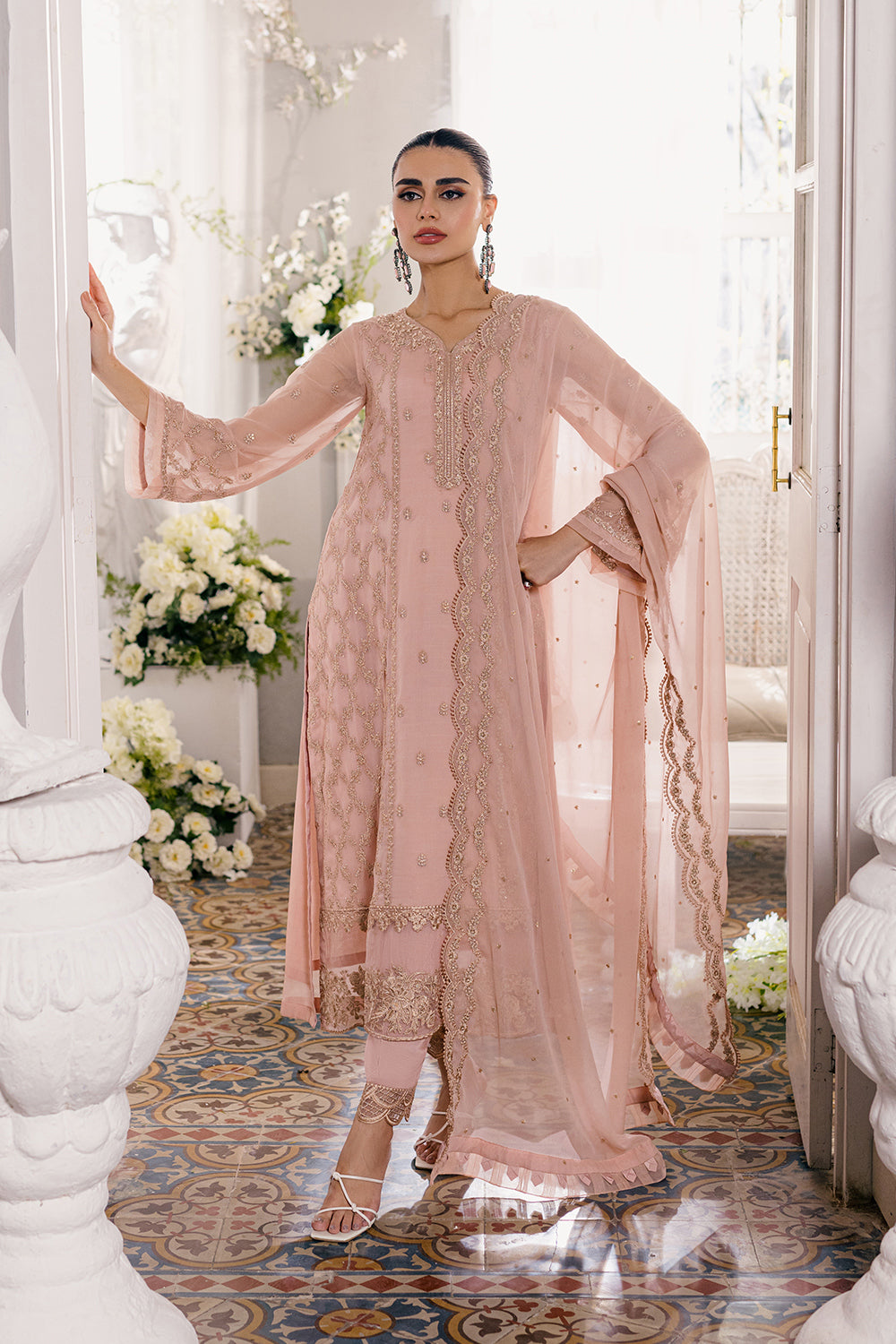 Azure Luxury Embroidered Collection