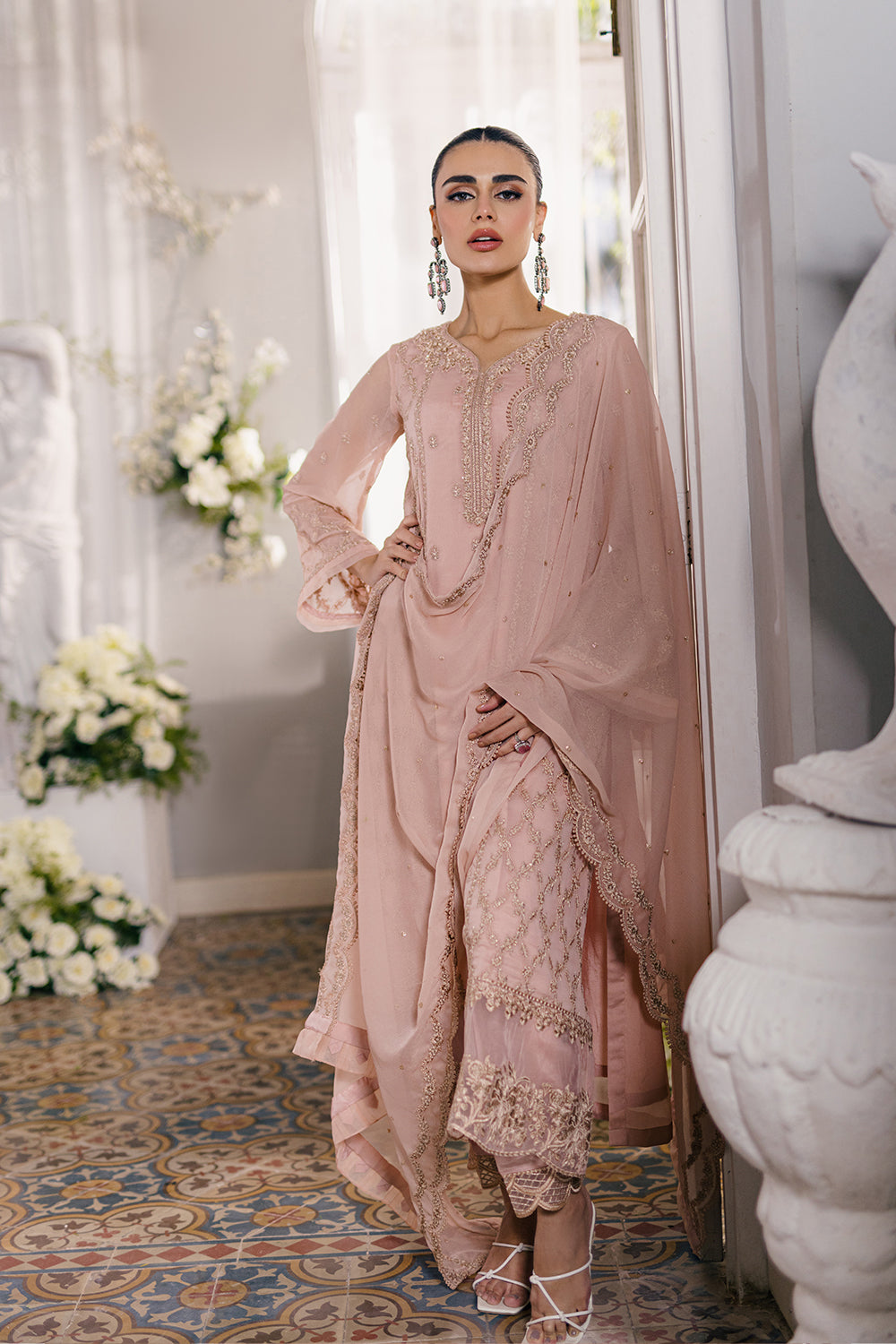 Azure Luxury Embroidered Collection
