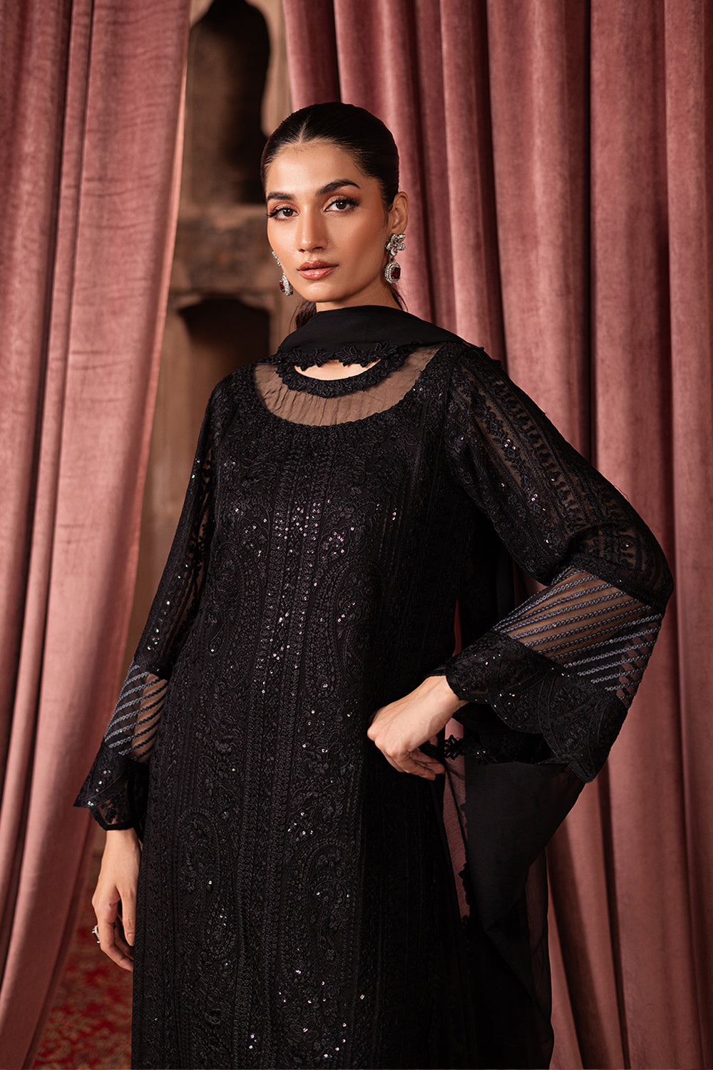 Azure Luxury Embroidered Collection
