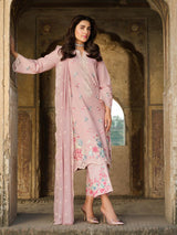 LimeLight 3 Piece Cambric Suit-Embroidered