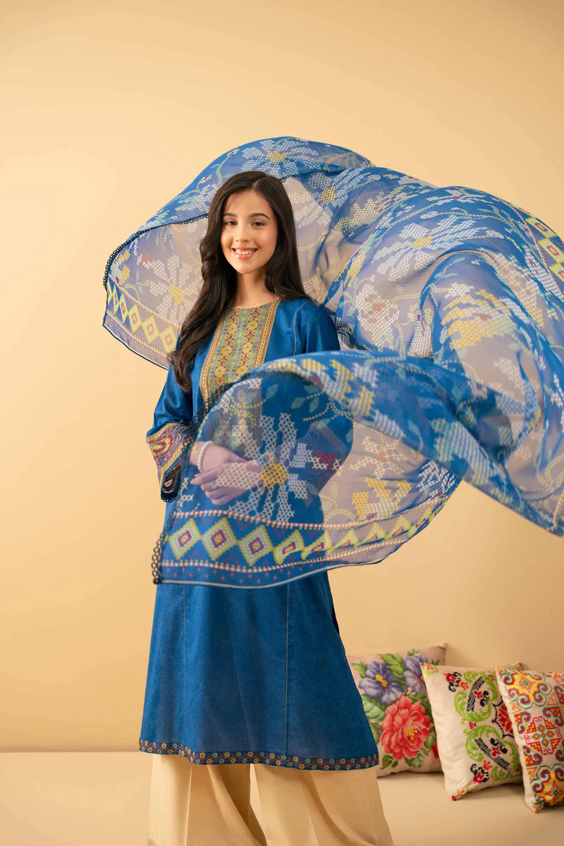 2 Pc Embroidered Suit By Nishat Linen