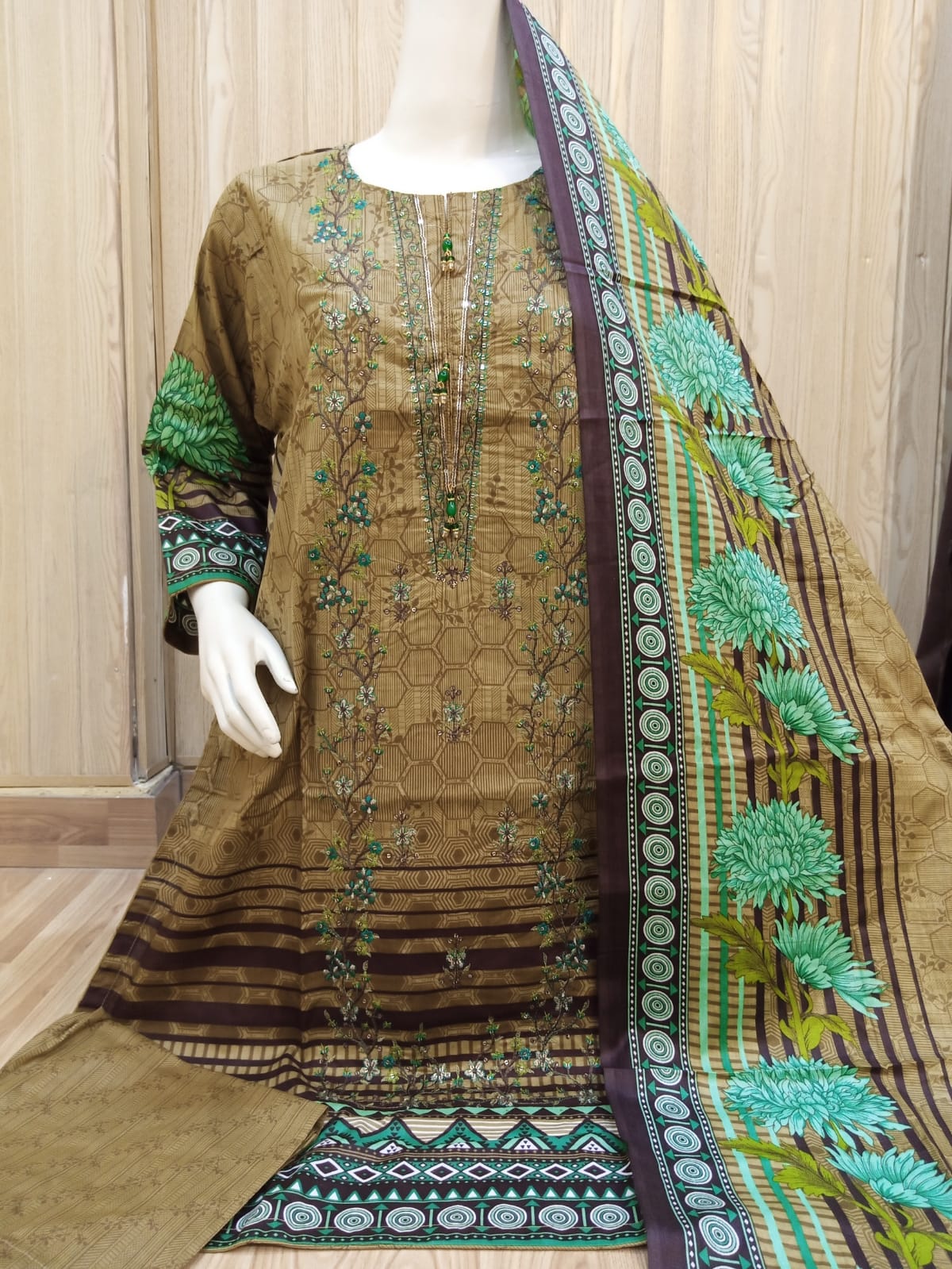 Pakistani Embroidered Lawn ready to ship