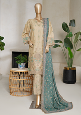 BIN SAEED EMBROIDERED LUXURY LAWN