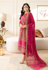 Asim Jofa embroidered Silk suit
