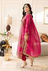 Asim Jofa embroidered Silk suit