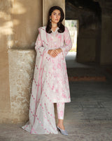 LimeLight 3 Piece Lawn Suit-Embroidered