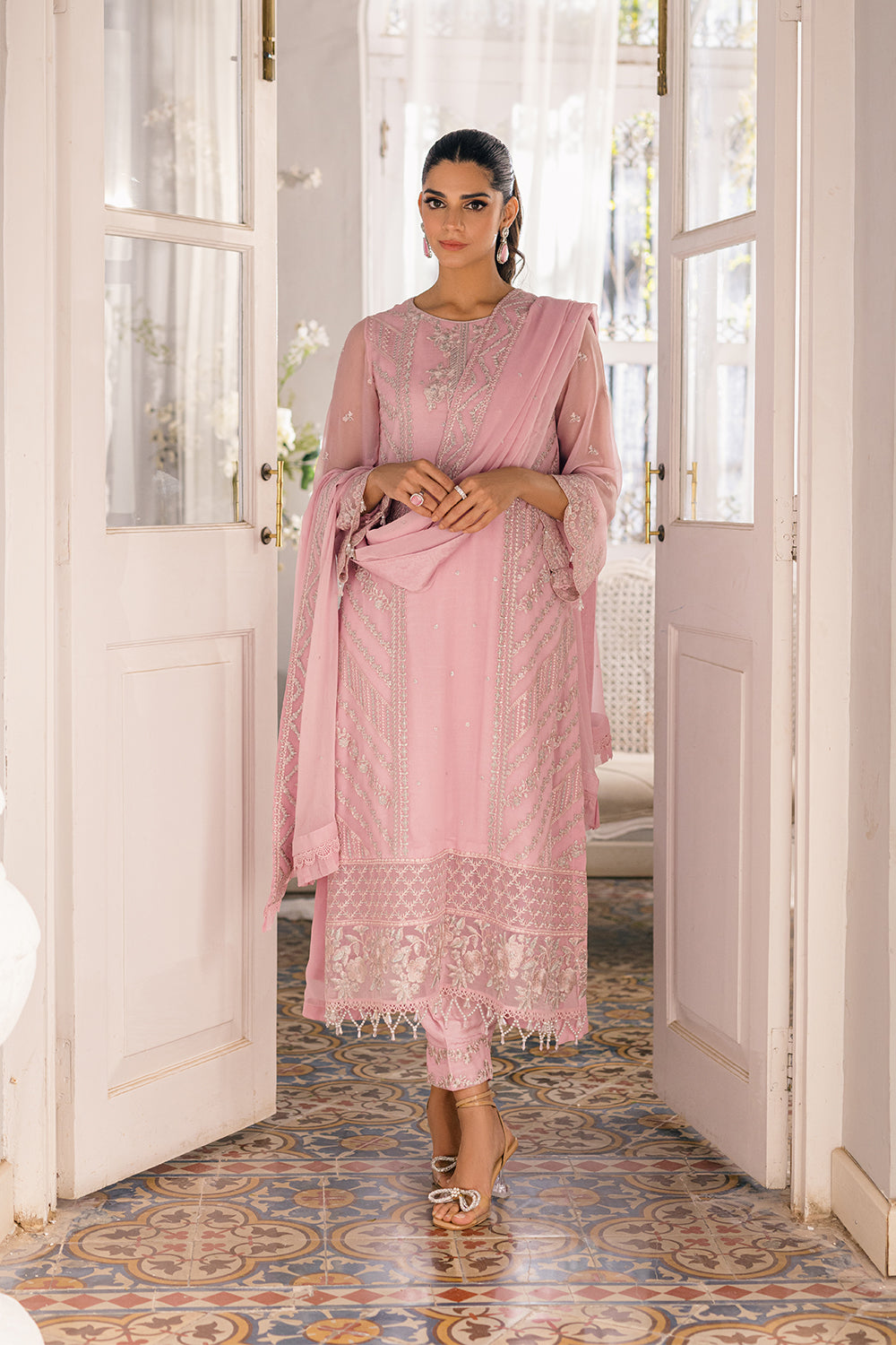 Azure Luxury Embroidered Collection