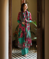 Sapphire Embroidered Lawn