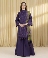 Sapphire Embroidered Lawn