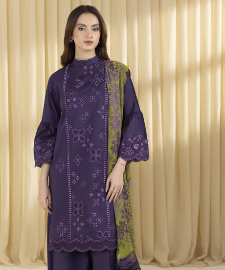 Sapphire Embroidered Lawn