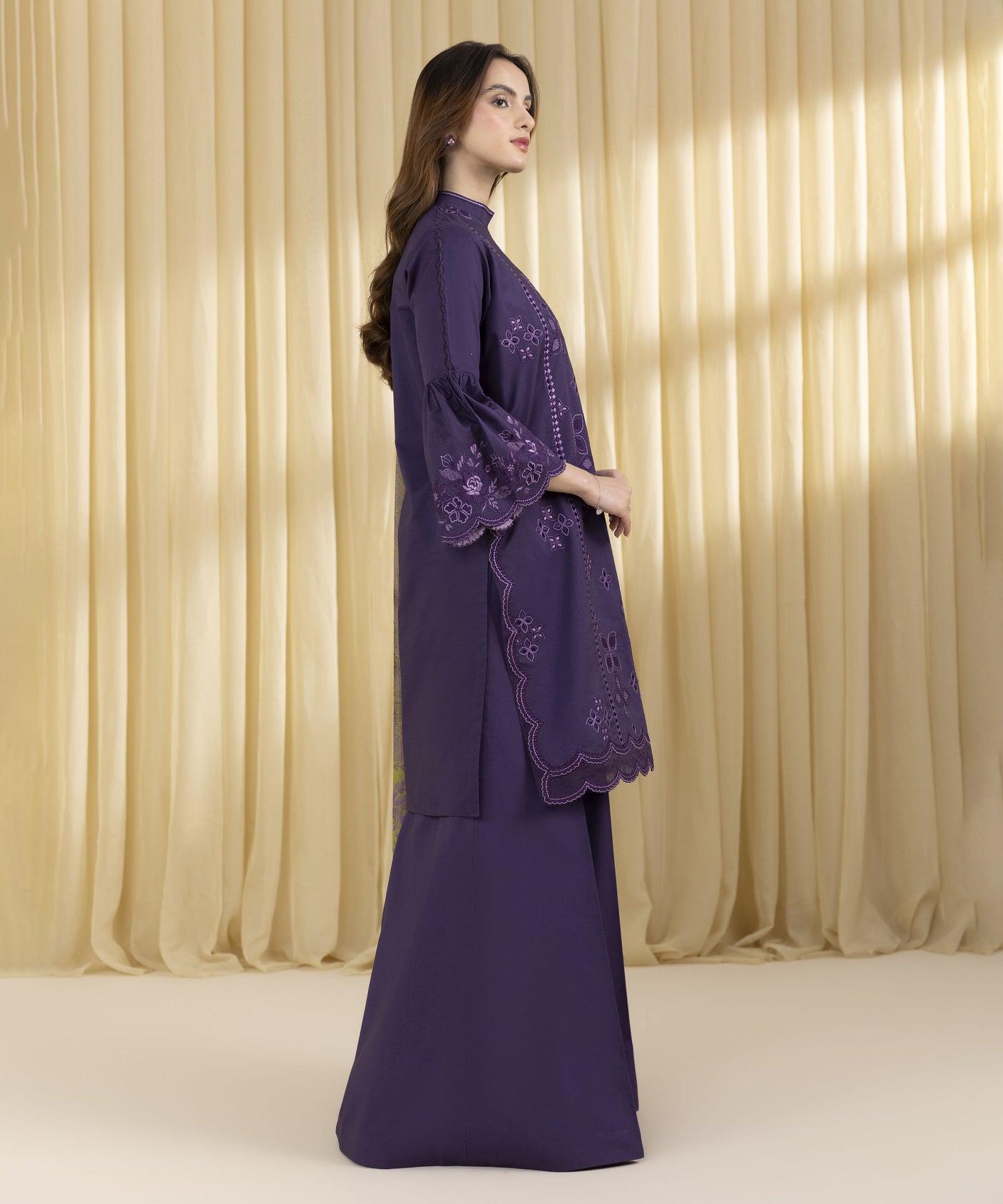 Sapphire Embroidered Lawn