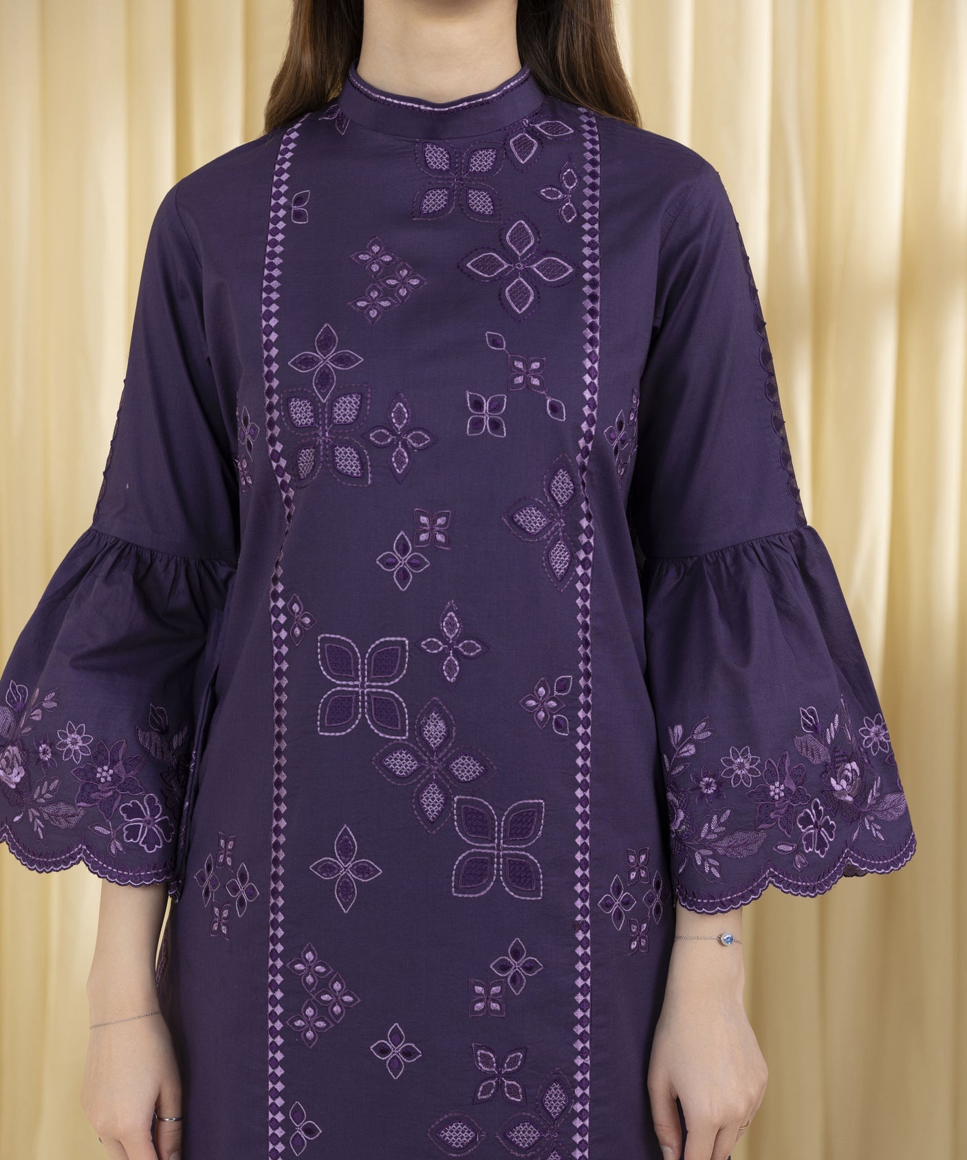 Sapphire Embroidered Lawn