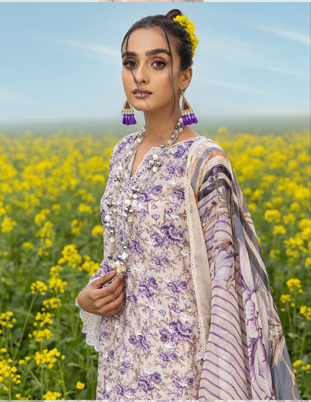 Adan's Libas Sarson Embroidered Lawn Collection