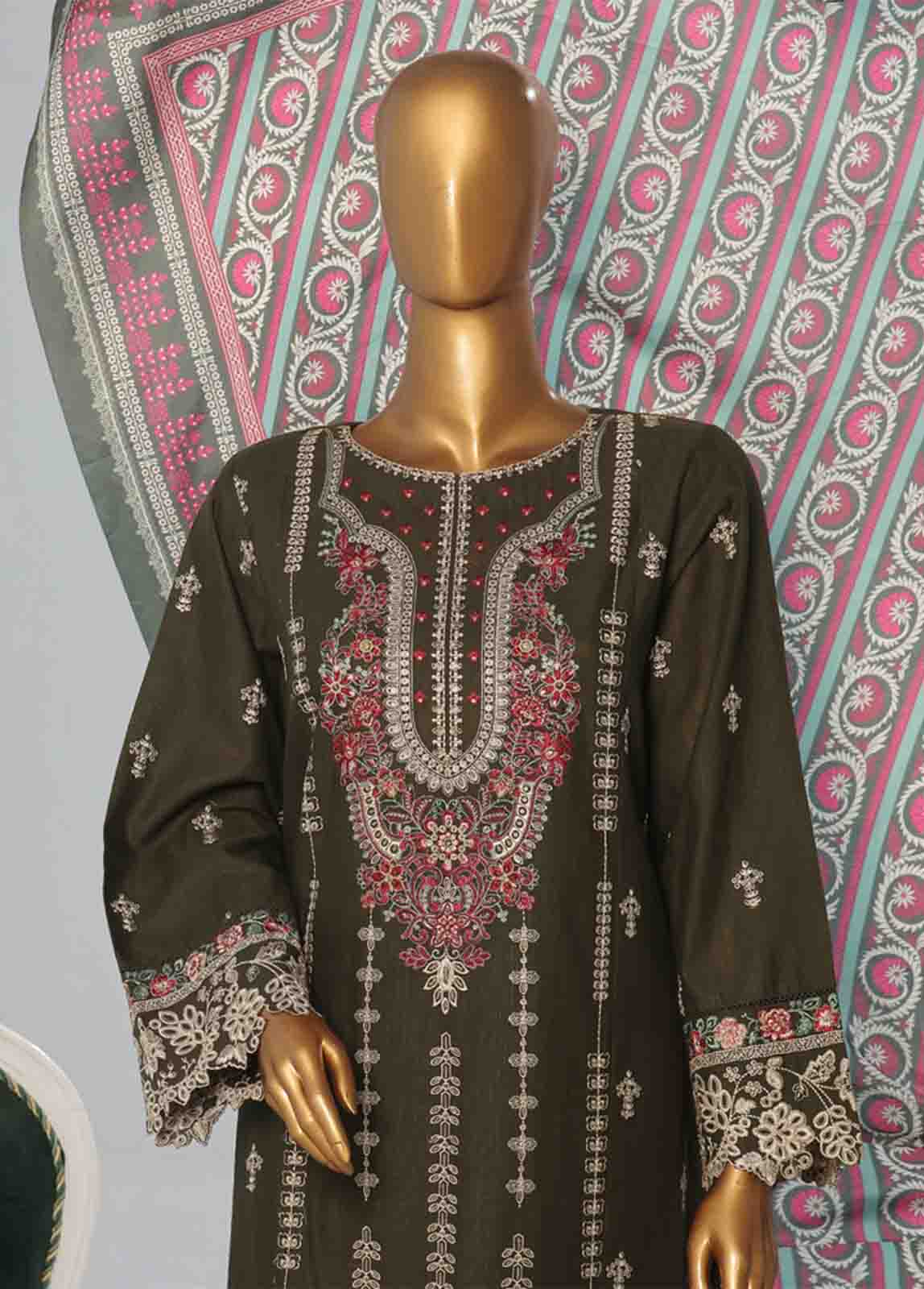 BIN SAEED EXCLUSIVE SLUB EMBROIDERED  KHADDAR  COLLECTION