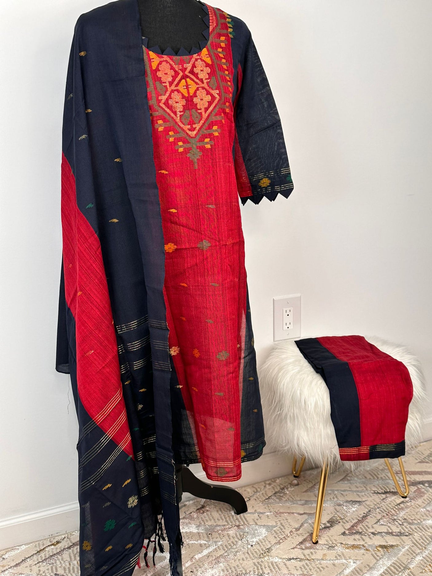 Pure Handloom Dhakai Jamdani