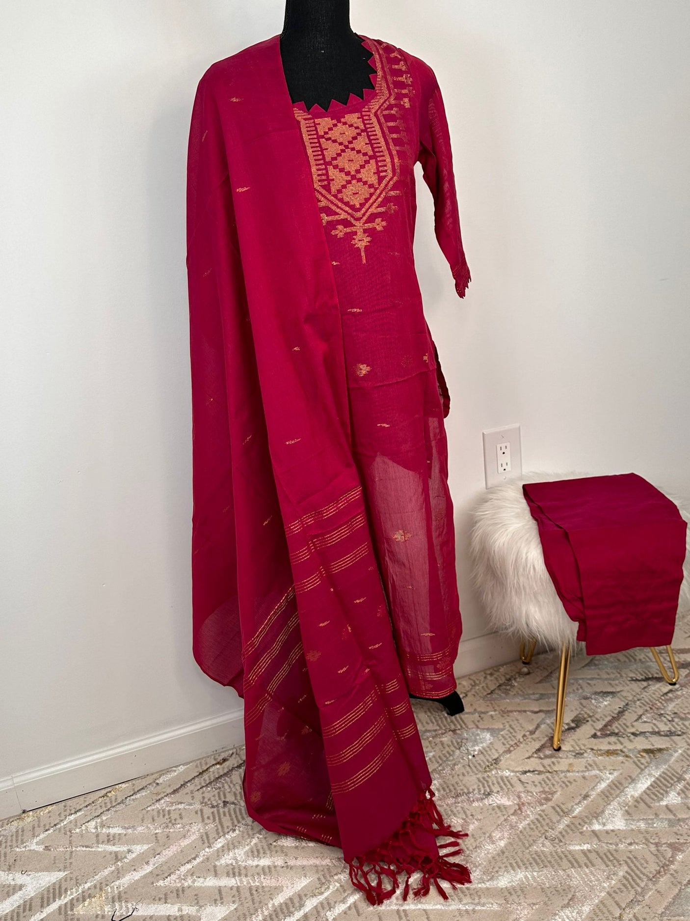 Pure Handloom Dhakai Jamdani