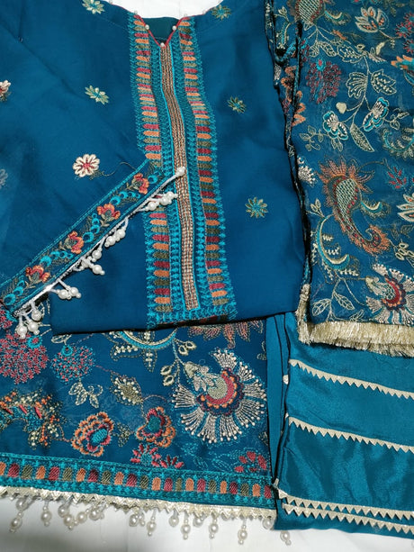 Pakistani Embroidered Party wear Ready To Ship