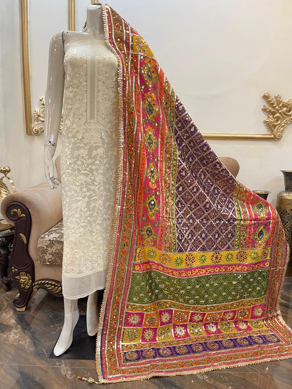 Luxury Embroidered Party wear Ready To Ship