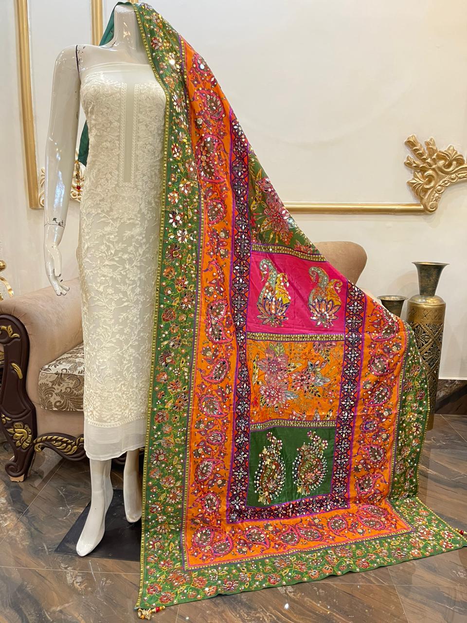 Luxury Embroidered Party wear Ready To Ship