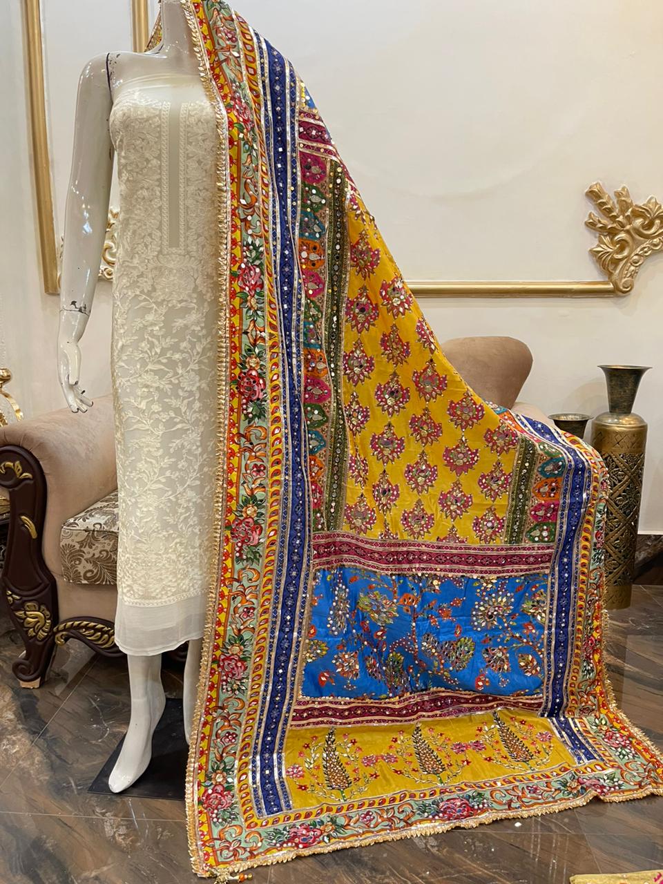 Luxury Embroidered Party wear Ready To Ship