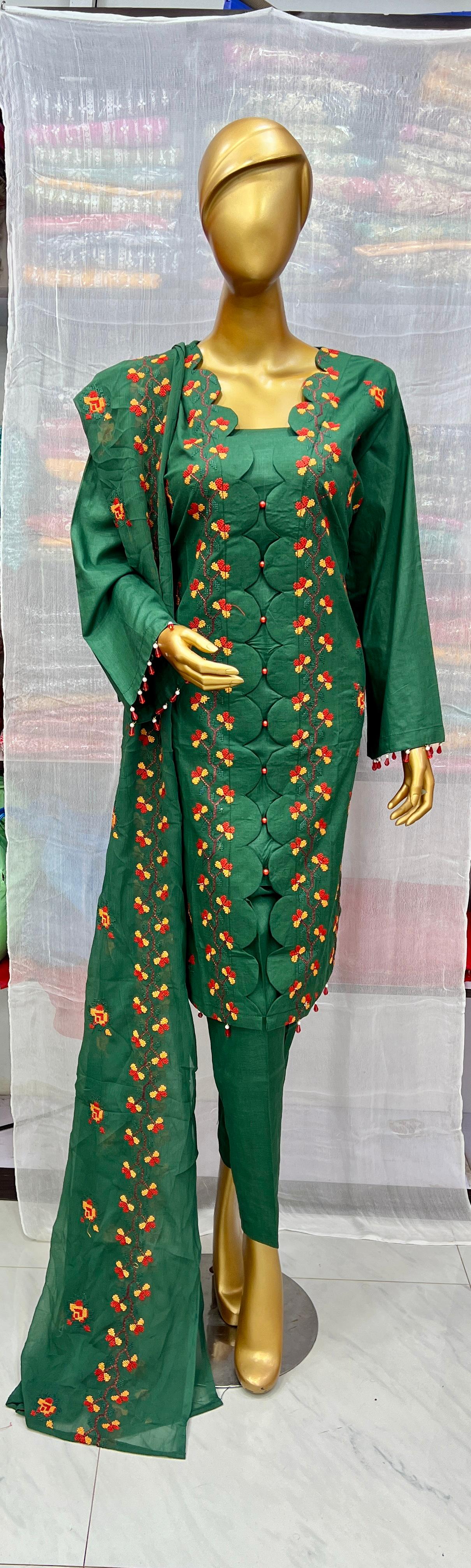 Luxury Embroidered lawn Ready To Ship