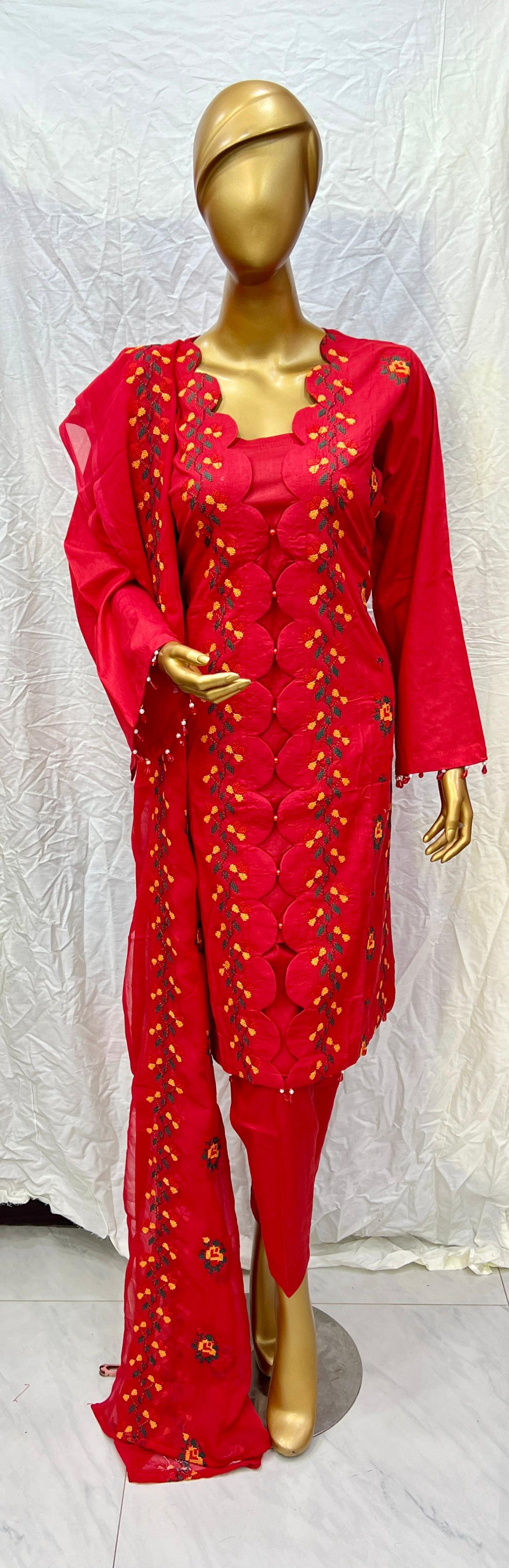 Luxury Embroidered lawn Ready To Ship