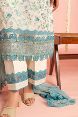 3 Pcs Embroidered Lawn Suit by Alkaram Studio