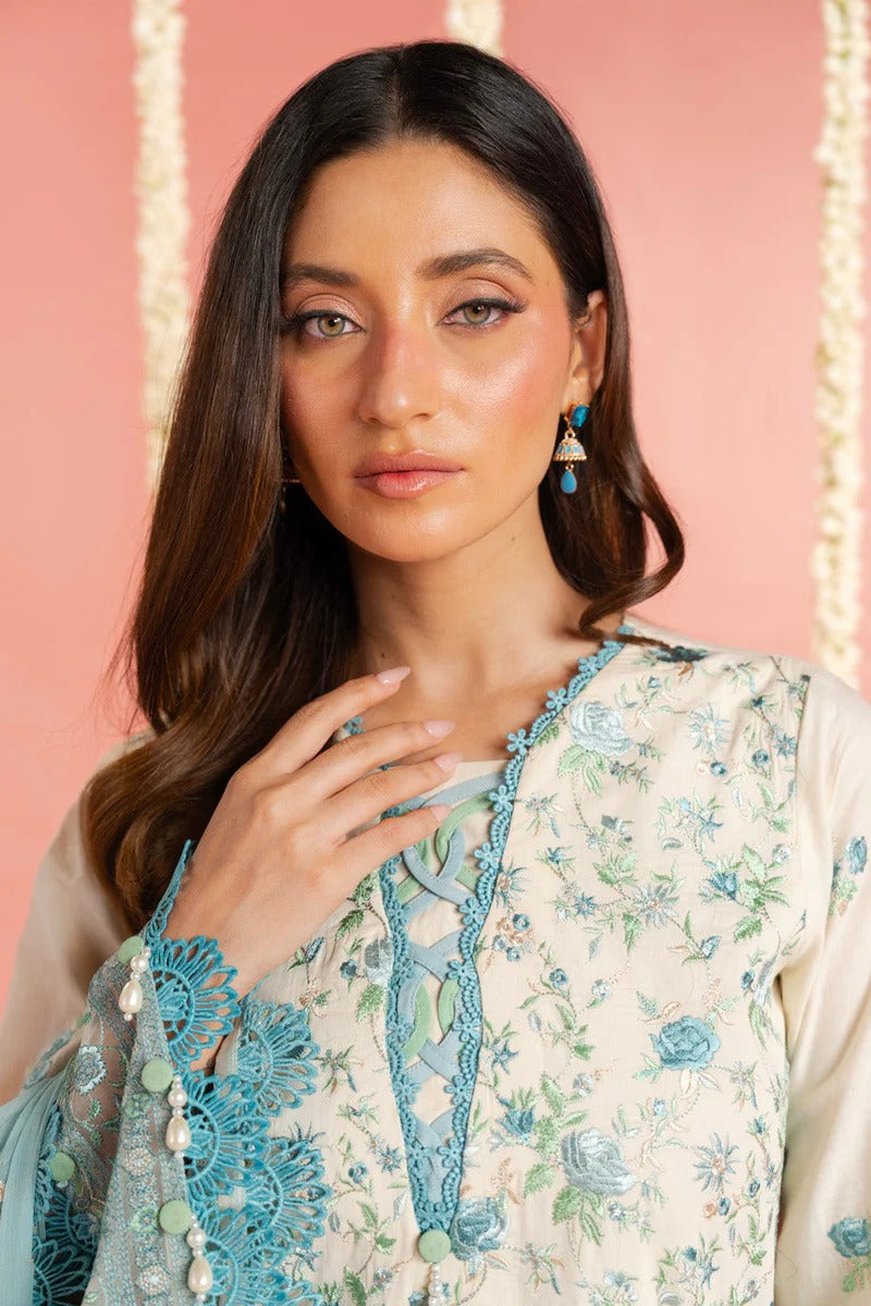 3 Pcs Embroidered Lawn Suit by Alkaram Studio