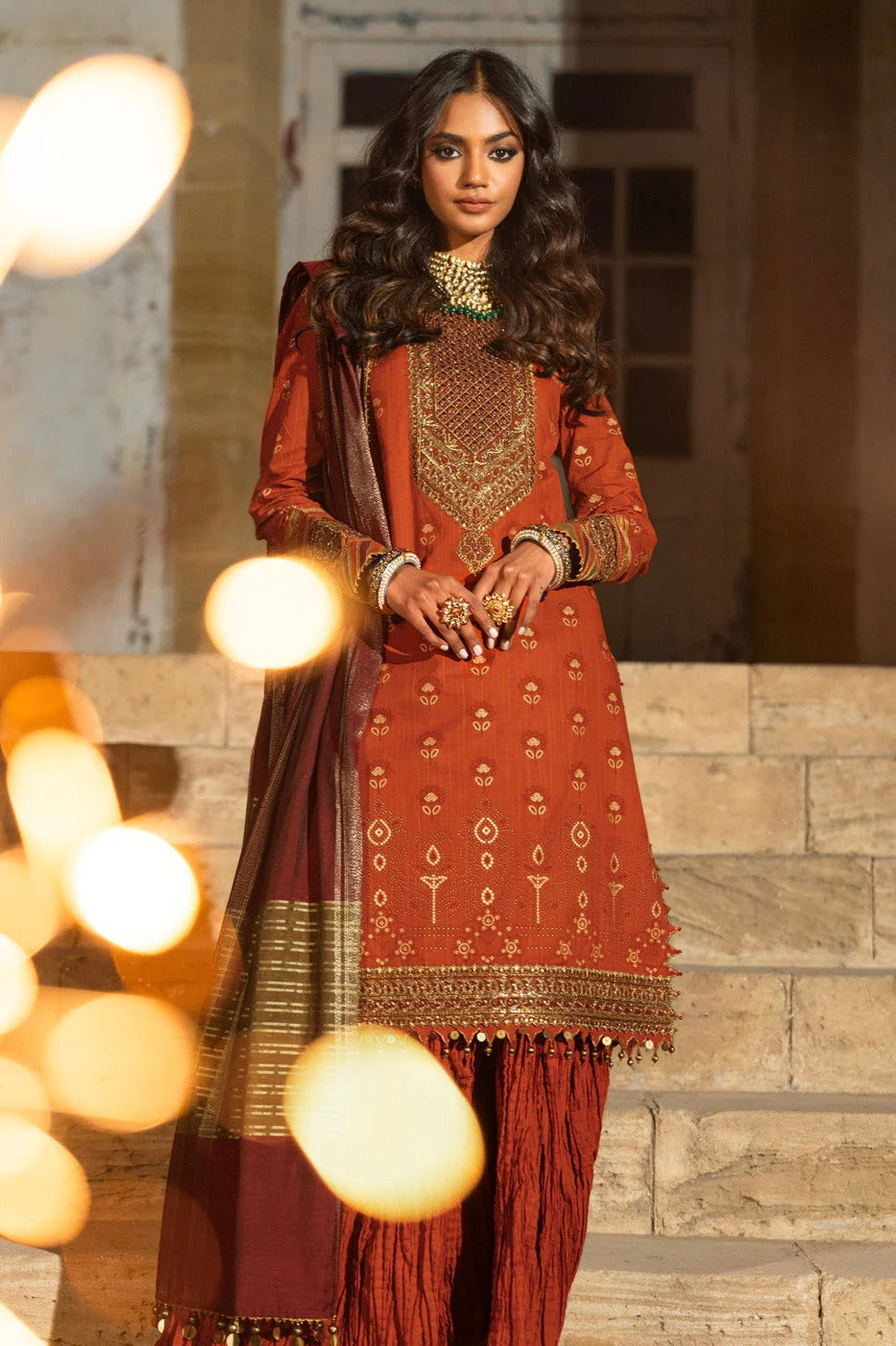 3 Pcs Embroidered Lawn Suit by Alkaram Studio