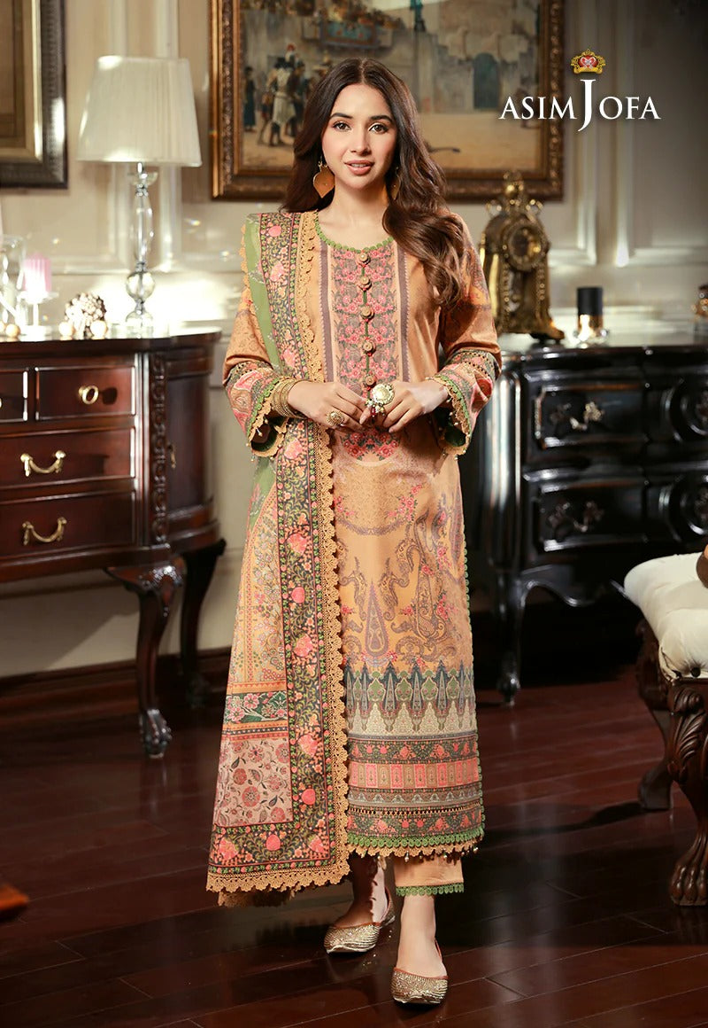 Asim Jofa  Karandi Printed Suit